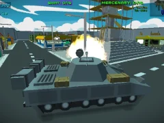 Laro Blocky wars vehicle shooting multiplayer online