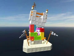 Laro Castle Destruction Blocks online
