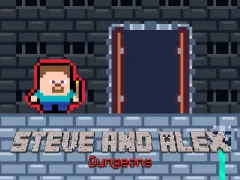 Laro Steve and Alex Dungeons online