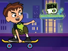 Laro Ben 10 Skateboarding online