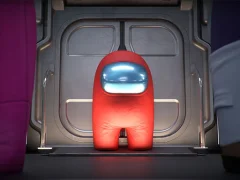 Laro Amongus Geometry Jump online
