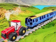 Laro Chain Tractor Train Towing Game 3D online