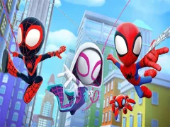 Laro Spidey and his Amazing Friends Swing Into Action! online