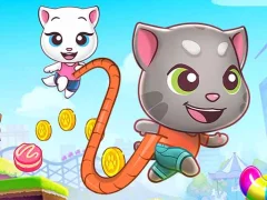 Laro Tom & Angela Jump online