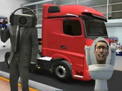 Laro Truck Simulator Skibidi Toilet online