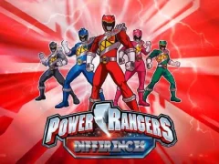 Laro  Power Rangers Differences online