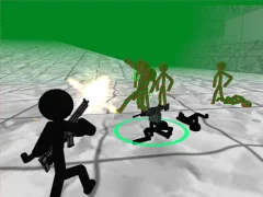 Laro Stickman Killing Zombie 3D online