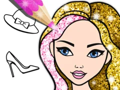 Laro Fashion Coloring Book Glitter online