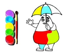 Laro Grimace Click and Paint online