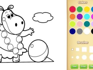 Laro Baby Farm Animals Coloring Book para sa mga bata online