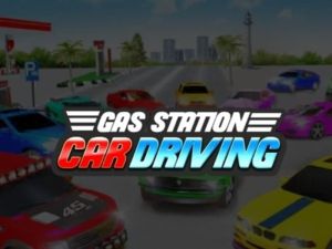 Laro Pagmamaneho ng kotse sa istasyon ng gas online