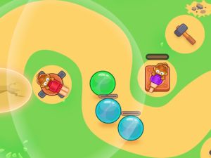 Laro Defense ng Monkey Bubble online