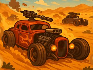 Laro Mga bituin ng Hot Rods Arena online
