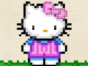 Laro Kumusta Kitty Cross Stitch online