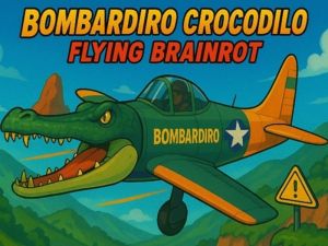 Laro Bombardiro Crocodilo Flying Brainrot online