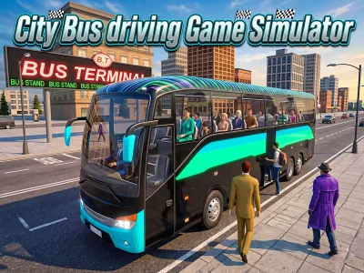Laro City Bus driving Game Simulator online