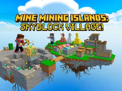 Laro Mine Mining Islands: Skyblock Village! online