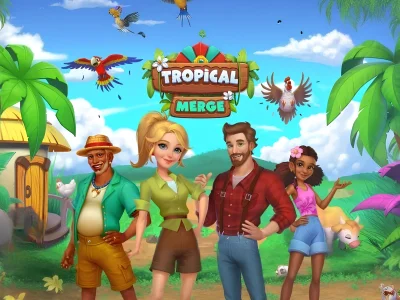 Laro Tropical Merge online