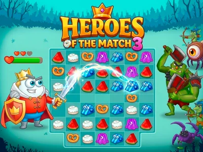 Laro Heroes of the match 3 online