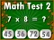 Laro Math Test 2 online