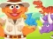Laro 123 Sesame Street: Ernie's Dinosaur Day Care online