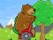 Laro Bear on a Scooter online