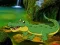 Laro Crocodile Waterfalls Forest Escape online