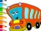 Laro Coloring Book: Bus online