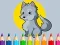 Laro Coloring Book: Wolf online