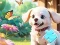 Laro Jigsaw Puzzle: Dog In Garden online