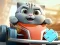 Laro Jigsaw Puzzle: Cat Racing Driver online