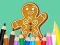 Laro Coloring Book: Gingerbreads online