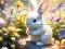 Laro Jigsaw Puzzle: Sunny Forest Rabbit online