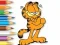 Laro Coloring Book: Garfield Hamburger online