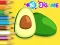 Laro Coloring Book: Avocado Fruit online