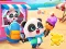 Laro Jigsaw Puzzle: Baby Panda Ice Cream Car online