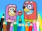 Laro Coloring Book: Bluey Flossing Grannies online