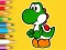 Laro Coloring Book: Yoshi Fishing Day online