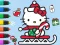 Laro Coloring Book: Hello Kitty Christmas online