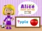 Laro World of Alice First Letter online