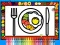 Laro Color and Decorate Dinner Plate online