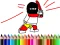 Laro Back To School: Hero Coloring Book online