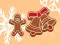 Laro Gingerbreadman Coloring online