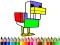 Laro Back To School: Monster Craft Coloring online