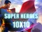 Laro Super heroes 10х10 online
