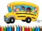 Laro School Bus Coloring Book online