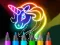 Laro Learn to Draw Glow Cartoon online