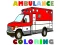 Laro Ambulance Trucks Coloring Pages online