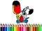 Laro Back To School: Mouse Coloring online