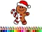 Laro Back To School: Christmas Cookies Coloring online